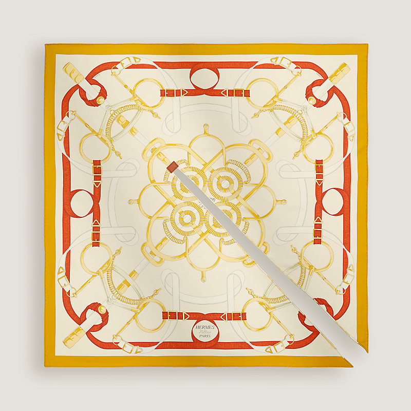 Eperon d'Or cavaliere scarf 90 | Hermès USA